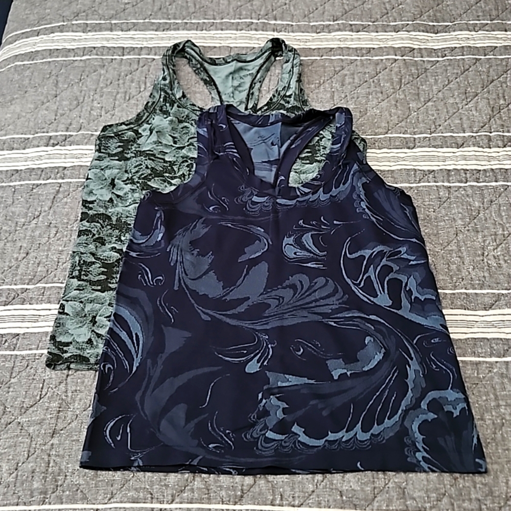 Athleta Racerback tanks, size medium